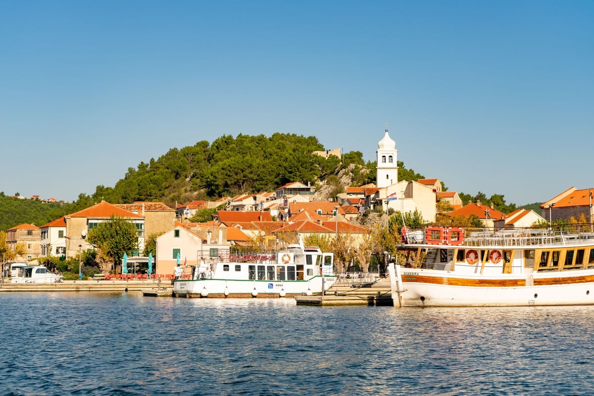 Skradin — the entrance to Krka National Park