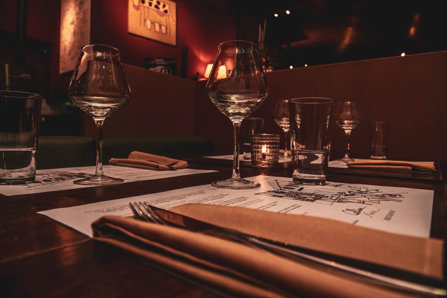 Private candlelit dinner