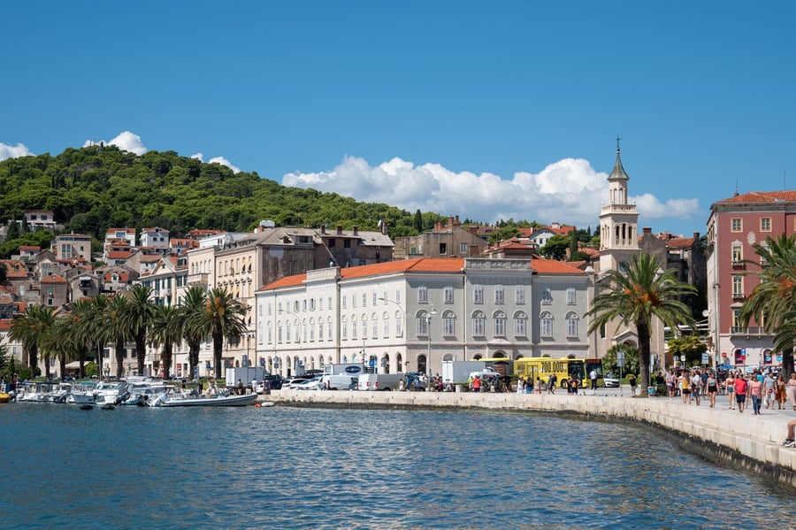 The Riva promenade, Split