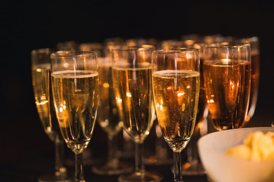 Champagne toast