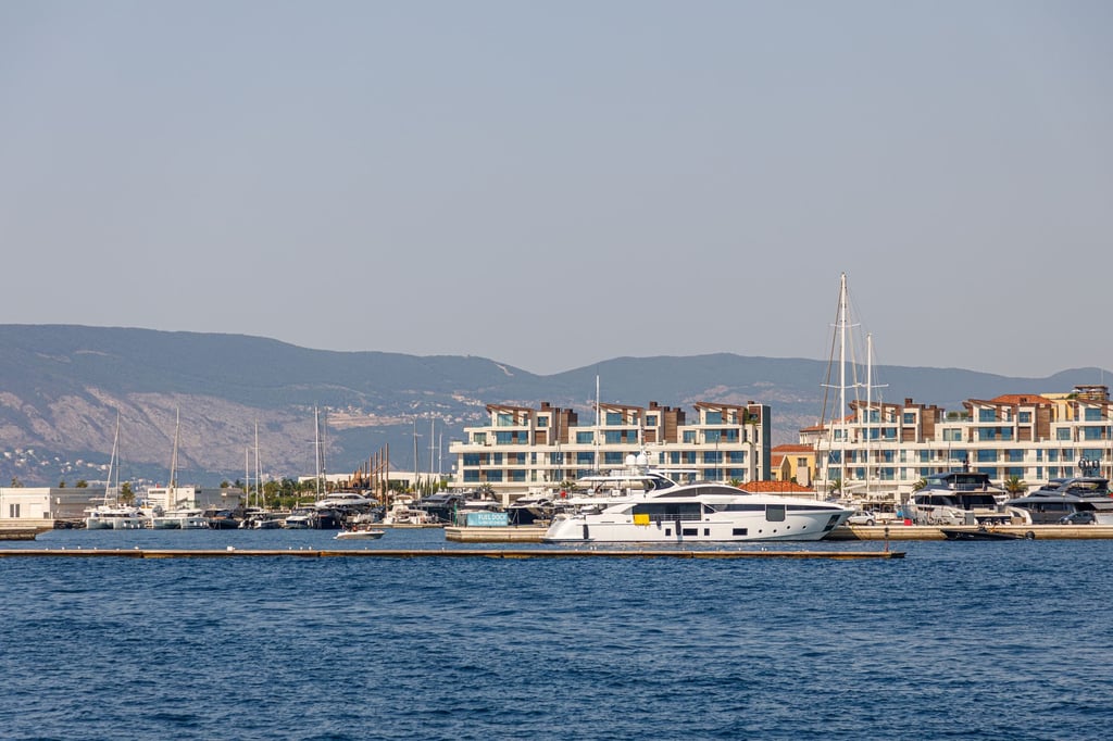 Porto Montenegro marina in Tivat