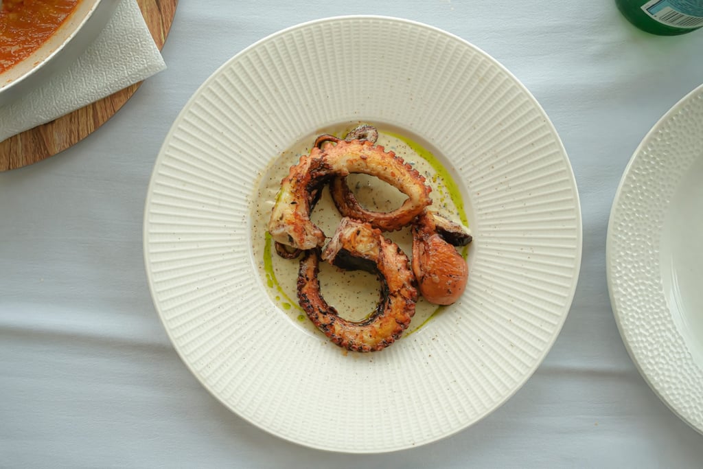 A Dalmatian speciality in a konoba