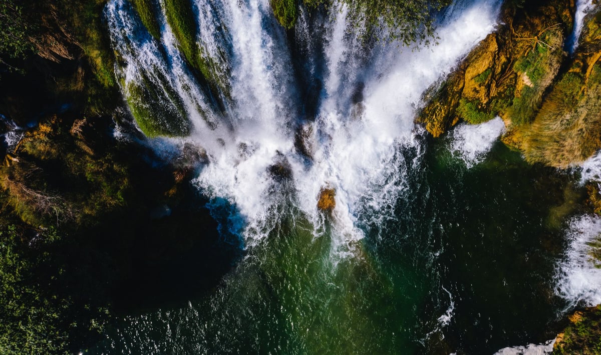Kravice from the air